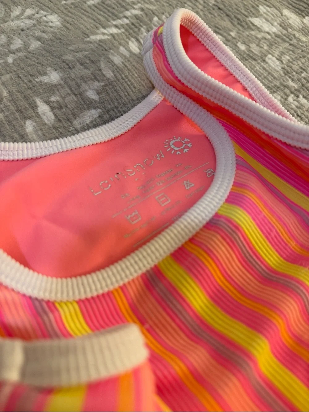 LainSnow Mini Lane Bikini Girls Size 6-7